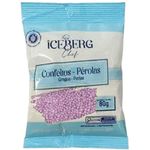 Confeito Pérola Lilás 80g - Iceberg Chef