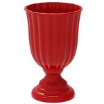 Vaso Dubai Pequeno Vermelho 13X21cm - Produfest