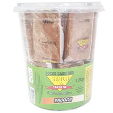Paçoca Retangular Lisa c/20 - Sabor&Talento