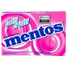 Bala Mentos Slim Box Tutti Frutti 24,1g - Perfetti