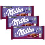 Kit 3 Tablete de Chocolate Cherry Cream 100g - Milka