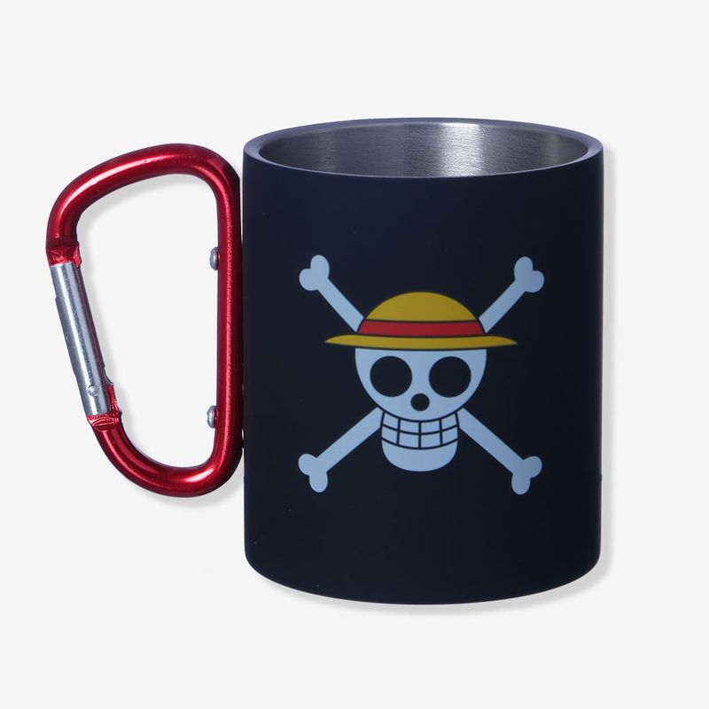 Caneca Mosquetão Luff Skull - One Piece