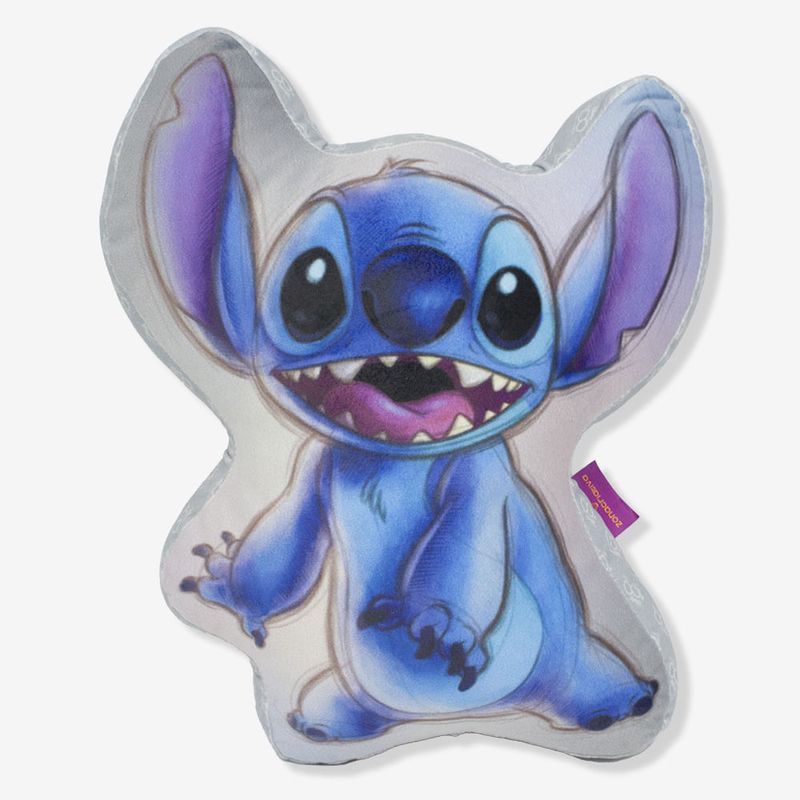 Almofada Formato Stitch - Disney 100 Anos