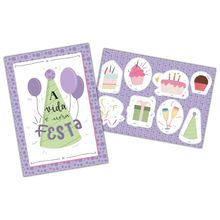 Kit Decorativo Celebre a Vida - Festcolor - 1Un