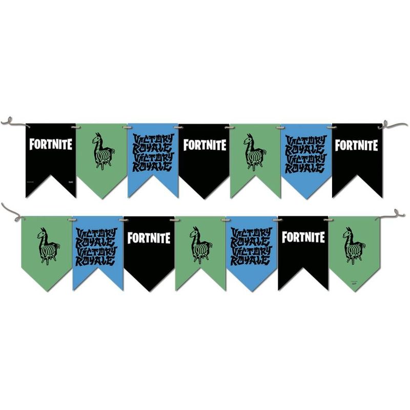 Faixa Decorativa Fortnite - Festcolor - 1Un
