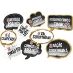 Kit Placas Corinthians - Festcolor - 9 Un