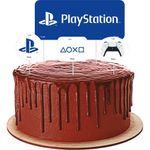 Topper para Bolo PlayStation 5 - Festcolor - 04Un