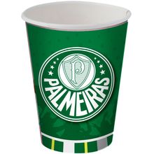 Copo Papel 200ml Palmeiras - Festcolor - 8 Un