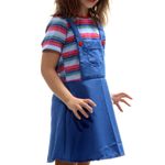 Fantasia Chucky Boneco Assassino Feminino Vestido Infantil - Halloween P