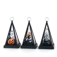 Luminaria LED Pirâmide Halloween Diversas - 16cm