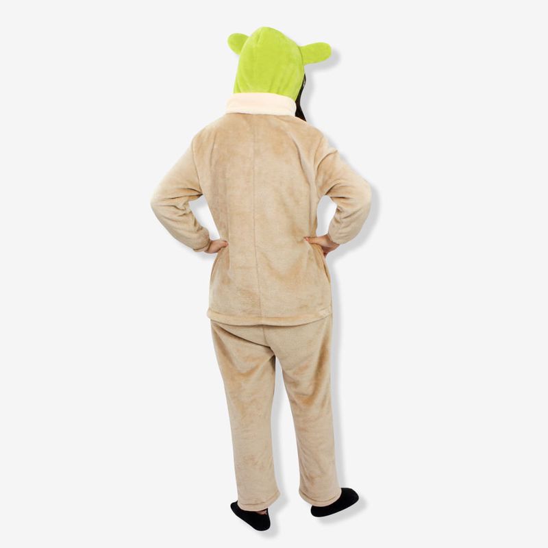 Macacão Kigurumi Infantil de 7 a 8 Anos Baby Yoda - The Mandalorian