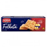 BISCOITO CREAM CRACKER 170G FOLHATA - ADRIA