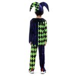 Fantasia Palhaço Do Terror Infantil Com Chapéu Halloween G