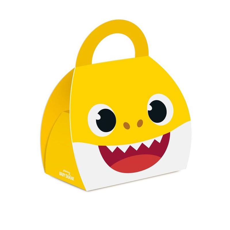 Festa Baby Shark - Caixa Maleta Kids 8 Un