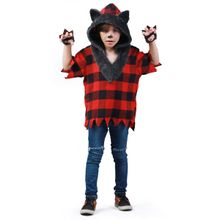 Fantasia Lobisomen Masculino Infantil Macacão Halloween