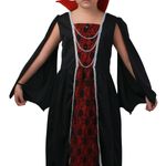 Fantasia Vampira Vitoriana Infantil Halloween Abrakadabra P