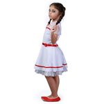 Fantasia Annabelle Infantil Feminino Boneca Do Mal Halloween G