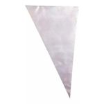 Saco para confeitar 50x28cm boca grande com 50 unidades