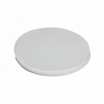 Spuma pac disco de isopor de diâmetro 15cm na cor branca com 400 unidades