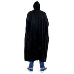 Capa Longa com Capuz Preta Adulto - Halloween