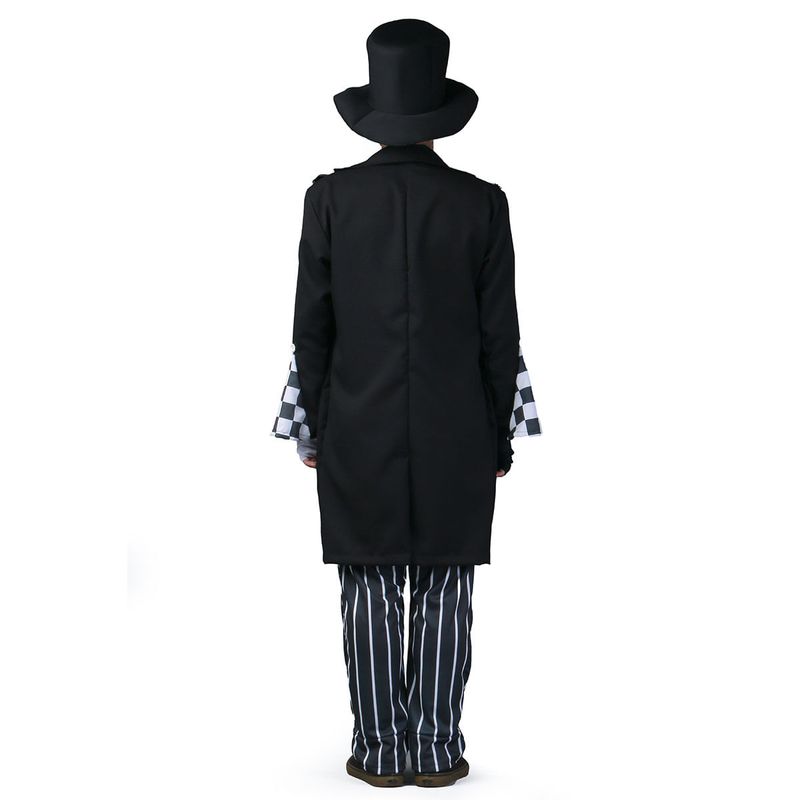 Fantasia Chapeleiro Maluco Adulto Com Macacão Halloween P