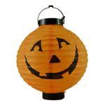 Lanterna Redonda Luminosa Halloween 19cm - Modelos Variados