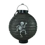 Lanterna Redonda Luminosa Halloween 19cm - Modelos Variados
