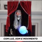 Boneco Som e Movimento - Bruxa Cigana na Tenda
