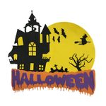 Painel Relevo para Decoração Halloween