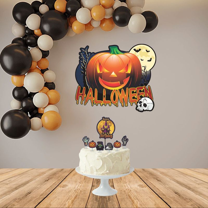 Painel para Decoração de Festa Halloween
