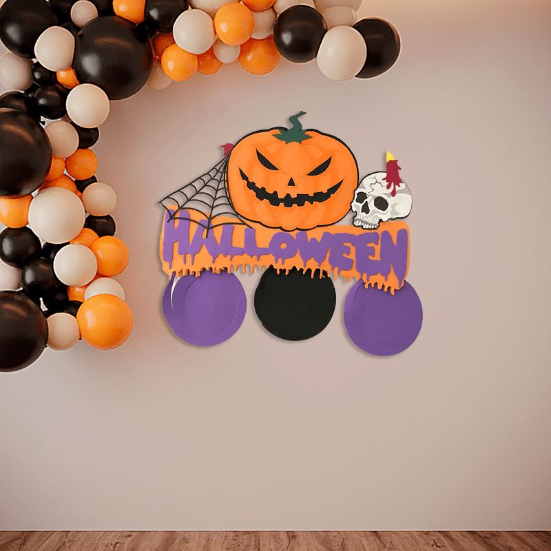 Decoração para Festa Halloween Enfeite Abóbora para Pendurar