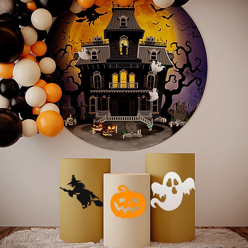 Aplique para Decoração Halloween Fantasma Grande em EVA