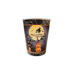 Copo de Papel Noite Halloween  270ml - 10 Un