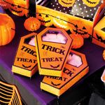 Happy Halloween - Caixa para Lembrancinha Caixão 10 Un