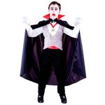 Capa de Vampiro INFANTIL - Festa Halloween
