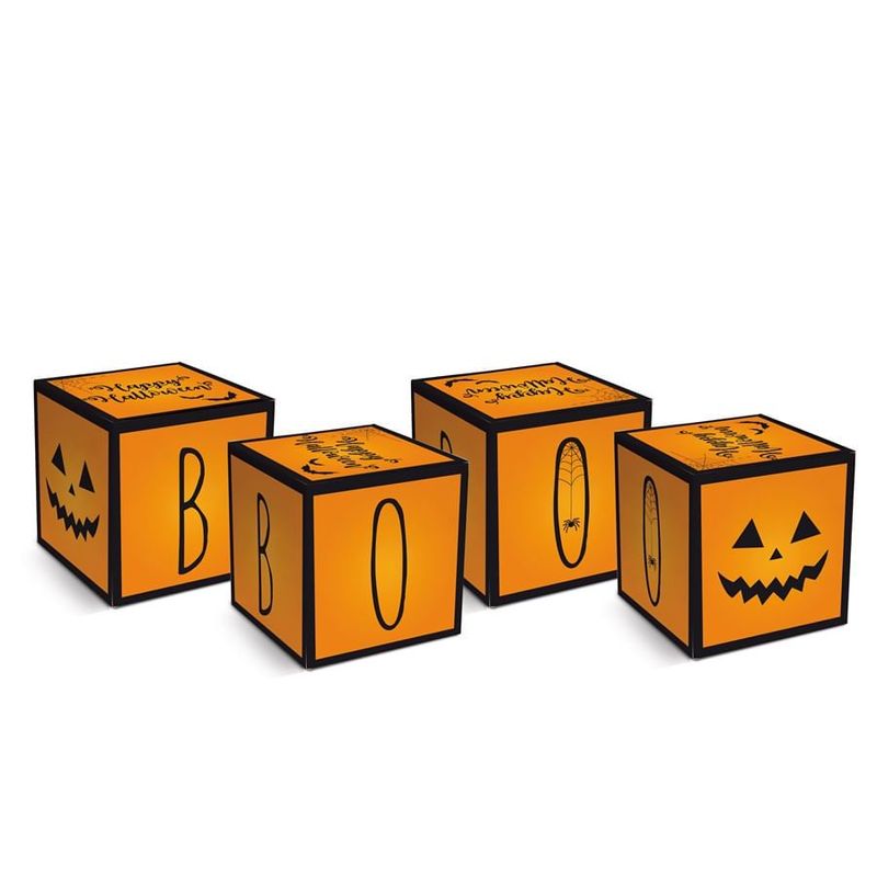 Halloween - Caixa Cubo Halloween 6x6x6 - 8 Un