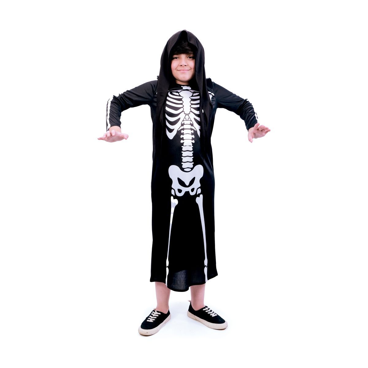 Fantasia Homem Aranha E Esqueleto Halloween Infantil - Loja