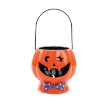 Lanterna Decorativa Abóbora Iluminada para Decoração de Halloween - Cromus - 1Un