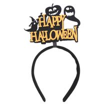 Tiara Happy Halloween Preto Halloween - Cromus - 1Un