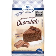 Mistura de Bolo Sabor Chocolate 390g - Itaiquara