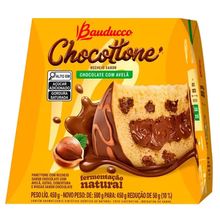 Chocottone Recheio Sabor Chocolate com Avelã 450g - Bauducco