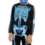 Fantasia Raio X Esqueleto Infantil Halloween Abrakadabra GG
