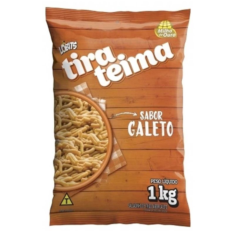 Salgadinho Tira Teima Sabor Galeto 1kg - Lobits