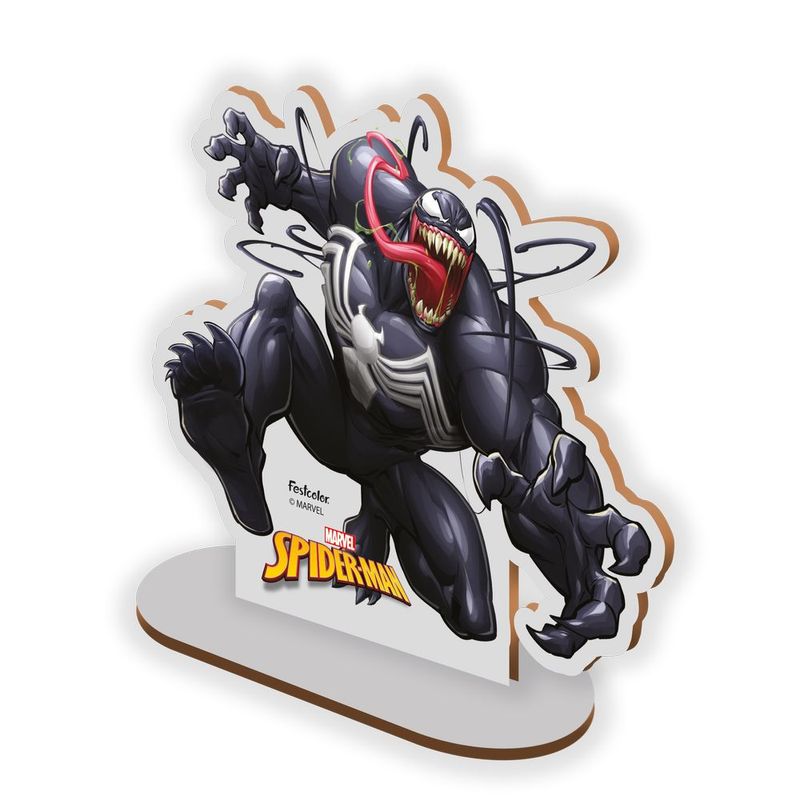 MDF Personagem P Homem Aranha Venon - Festcolor - 1Un
