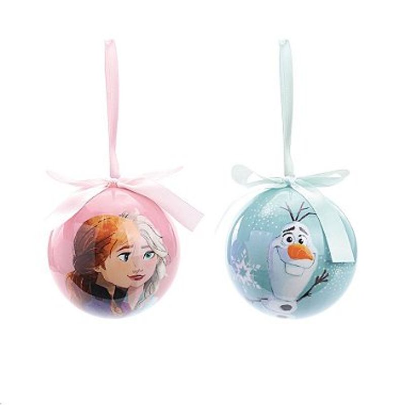 Kit Bola de Natal - Princesas Disney -8cm- Natal Disney - 4 un - Rizzo -  Rizzo Embalagens