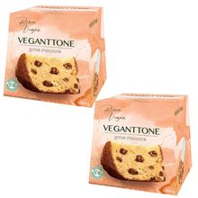 Kit com 2 Panetone Gotas Veganttone 400g Vegano Certificado - Romanato