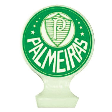 Topo De Bolo Topper Festa Aniversario Palmeiras 4u Festcolor Cor Verde