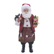 Noel Construtor Vermelho Branco Preto 30cm - 1 Un