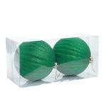 Bola Gomos Verde 15cm - Jogo com 2 Peças