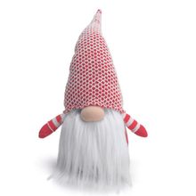 Rena Sentada com Gorro Mrcom Vermelho  30cm   - 1 Un